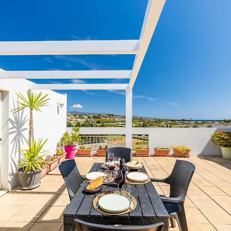 アパート 5' From The Sea, Modern With Terrace, Bbq And Sea View *